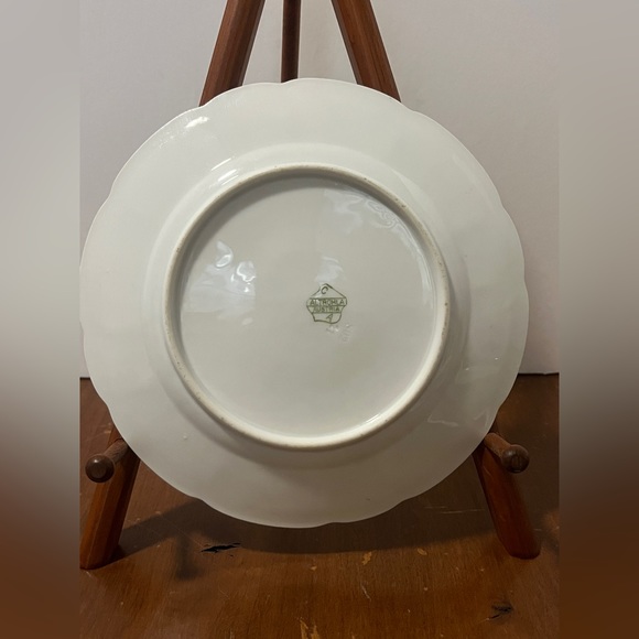 C A Altrohla Austria Salad Plate. Basket Of Rosesand Gold Accent. Handpainted - Picture 5 of 6